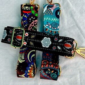 Rich in pattern: you will get 3 pieces crossbody straps for purses.